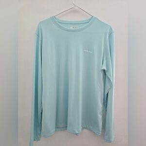 Columbia Light Blue Long Sleeve Shirt
